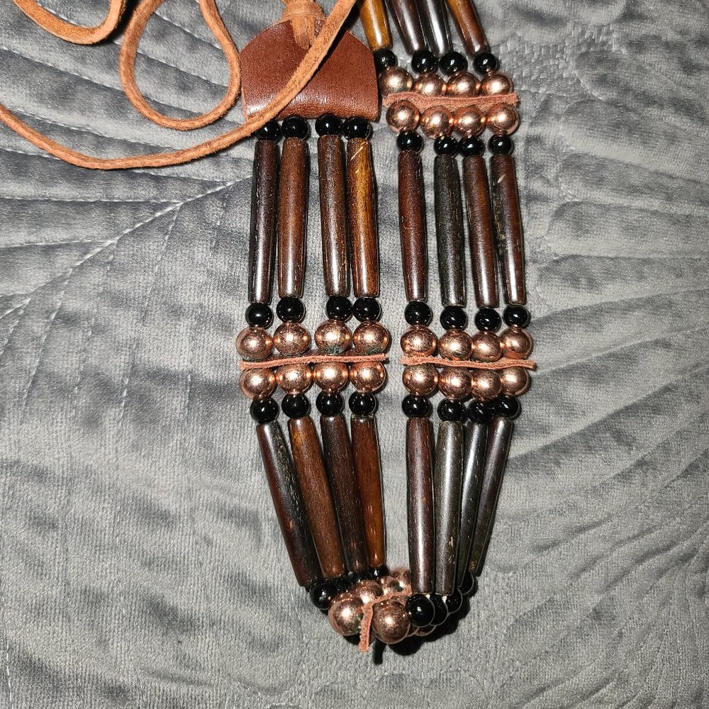 Beaded choker